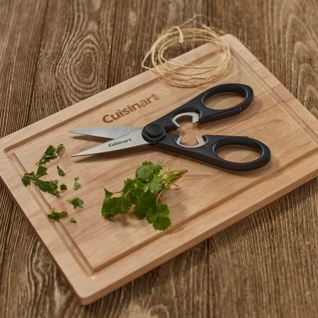 Cuisinart Shears, 8 Inch Kitchen Scissors, Black (Pack of 3)