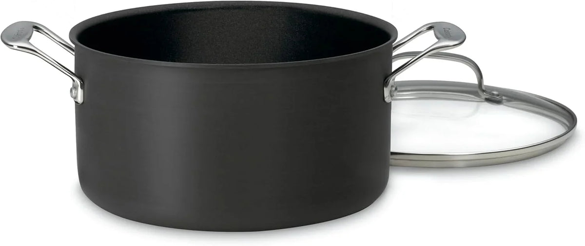 Cuisinart Chef's Classic 6-Quart PURELYCERAMIC™ Nonstick PFAS Free Hard-Anodized, Stockpot with Cover, 644C-24