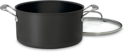 Cuisinart Chef's Classic 6-Quart PURELYCERAMIC™ Nonstick PFAS Free Hard-Anodized, Stockpot with Cover, 644C-24
