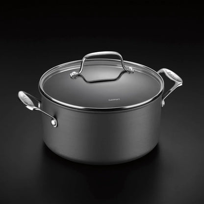 Cuisinart Chef's Classic 6-Quart PURELYCERAMIC™ Nonstick PFAS Free Hard-Anodized, Stockpot with Cover, 644C-24