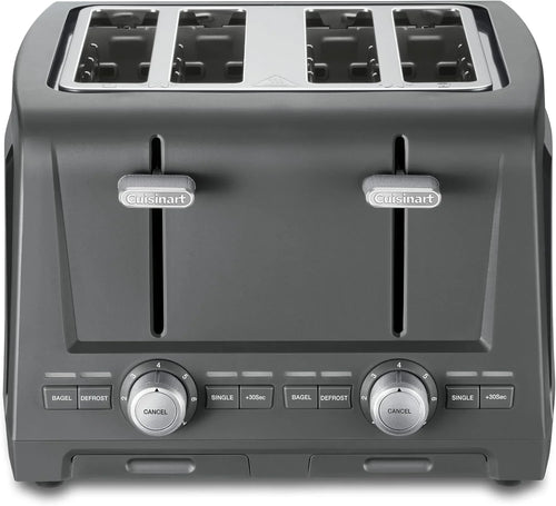 Cuisinart 4-Slice XL Slot Toaster, Extra-Wide Slots, 7 Shade Setting, Stone