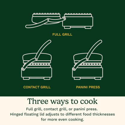 Cuisinart Griddler® Indoor Grill & Panini Press, Dishwasher-Safe Nonstick Cooking Plates, Stainless Steel, GR-11NAS