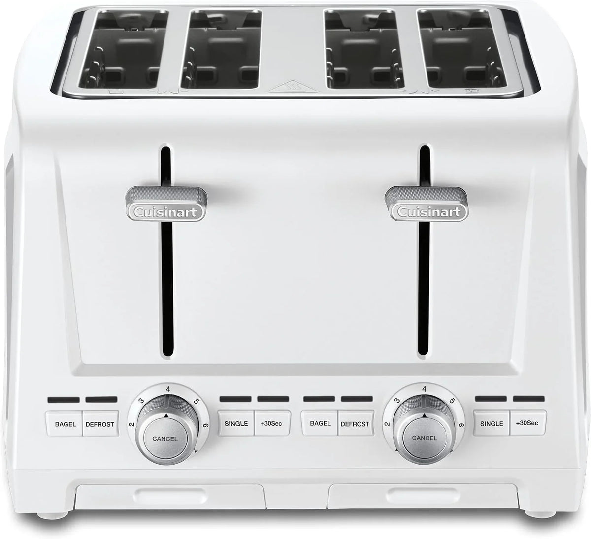 Cuisinart 4-Slice XL Slot Toaster, Extra-Wide Slots, 7 Shade Setting, White