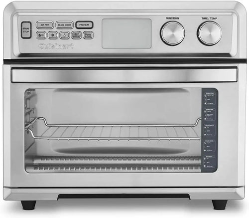Cuisinart Air Fryer Toaster Oven with Extra-Large Capacity, 1800W Stainless Steel Oven with Digital Display, Bake, Broil, Roast & Air Fry Options, Adjustable Temperature, TOA-95NAS