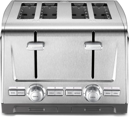 Cuisinart 4-Slice XL Slot Toaster, 7 Shade, High-Lift, Stainless Steel
